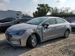 Salvage cars for sale at Opa Locka, FL auction: 2020 Hyundai Elantra SEL