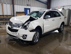 Salvage cars for sale from Copart West Mifflin, PA: 2015 Chevrolet Equinox LTZ