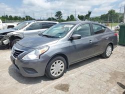 Salvage cars for sale at Bridgeton, MO auction: 2016 Nissan Versa S