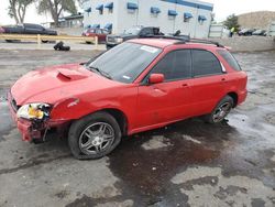 Salvage cars for sale at Albuquerque, NM auction: 2004 Subaru Impreza WRX