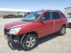 Salvage cars for sale from Copart Fresno, CA: 2009 KIA Sportage LX