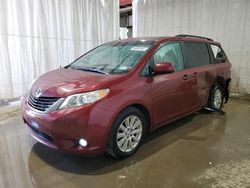 Salvage cars for sale at Central Square, NY auction: 2014 Toyota Sienna LE