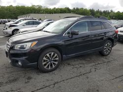 Salvage cars for sale at Exeter, RI auction: 2015 Subaru Outback 2.5I Limited