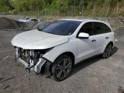 Salvage cars for sale at Marlboro, NY auction: 2020 Acura MDX Technology