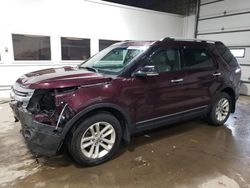 Salvage cars for sale at Blaine, MN auction: 2011 Ford Explorer XLT