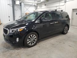 KIA salvage cars for sale: 2018 KIA Sedona EX