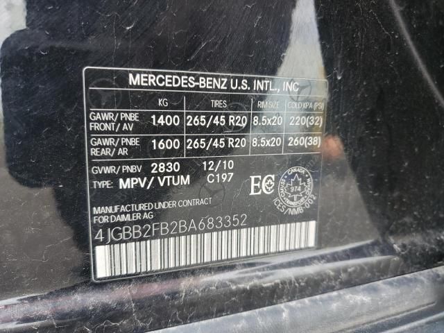 2011 Mercedes-Benz ML 350 Bluetec