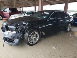 Salvage cars for sale from Copart Houston, TX: 2020 BMW 530 I