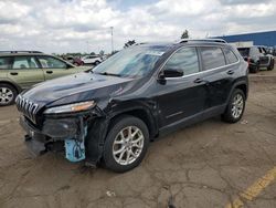 Salvage cars for sale at Woodhaven, MI auction: 2015 Jeep Cherokee Latitude