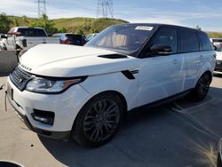 SUV salvage a la venta en subasta: 2017 Land Rover Range Rover Sport SC