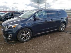 KIA Sedona SXL salvage cars for sale: 2016 KIA Sedona SXL