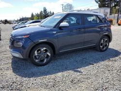 Salvage cars for sale from Copart Graham, WA: 2023 Hyundai Venue SEL