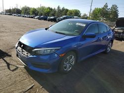 Salvage cars for sale at Denver, CO auction: 2016 Honda Civic LX