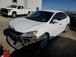 Salvage cars for sale from Copart Tucson, AZ: 2015 Nissan Sentra S