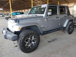 Salvage cars for sale at Phoenix, AZ auction: 2018 Jeep Wrangler Unlimited Sahara