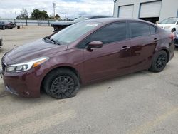 Salvage cars for sale at Nampa, ID auction: 2017 KIA Forte LX