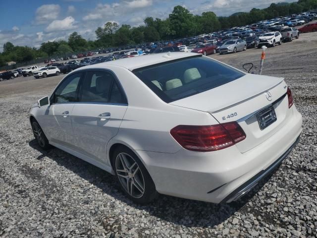 2016 Mercedes-Benz E 400 4matic