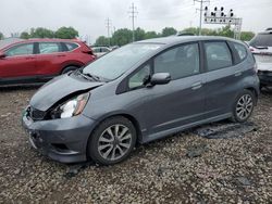 Salvage cars for sale from Copart Columbus, OH: 2013 Honda FIT Sport