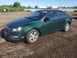 Salvage cars for sale from Copart Columbia Station, OH: 2015 Chevrolet Cruze LT