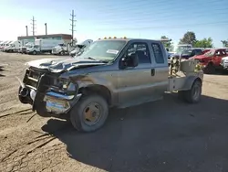 Salvage trucks for sale at Colorado Springs, CO auction: 2002 Ford F350 Super Duty