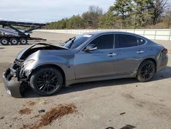 Salvage cars for sale from Copart Brookhaven, NY: 2015 Infiniti Q70 3.7