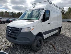Salvage cars for sale from Copart Windham, ME: 2022 Mercedes-Benz Sprinter 2500