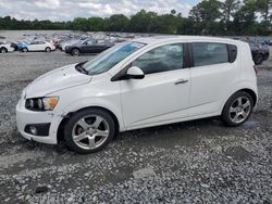 Salvage cars for sale at Byron, GA auction: 2012 Chevrolet Sonic LTZ