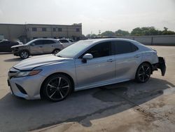 Salvage cars for sale from Copart Wilmer, TX: 2018 Toyota Camry XSE