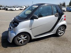 Smart salvage cars for sale: 2015 Smart Fortwo Passion