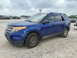 Salvage cars for sale at Houston, TX auction: 2014 Ford Explorer