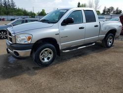 Salvage trucks for sale at Bowmanville, ON auction: 2008 Dodge RAM 1500 ST