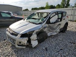 Salvage cars for sale at Wayland, MI auction: 2015 Ford Escape S