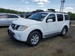 Salvage cars for sale at Windsor, NJ auction: 2008 Nissan Pathfinder S
