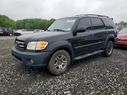 Salvage cars for sale from Copart Windsor, NJ: 2003 Toyota Sequoia Limited