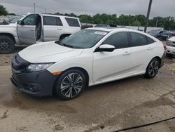 Salvage cars for sale at Louisville, KY auction: 2018 Honda Civic EXL