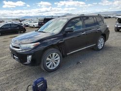 Toyota Highlander salvage cars for sale: 2013 Toyota Highlander Hybrid Limited