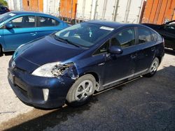 Salvage cars for sale at Cahokia Heights, IL auction: 2015 Toyota Prius