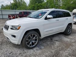 Salvage cars for sale at Hurricane, WV auction: 2014 Jeep Grand Cherokee Overland