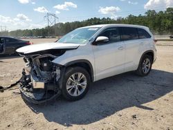 Salvage cars for sale from Copart Greenwell Springs, LA: 2016 Toyota Highlander LE
