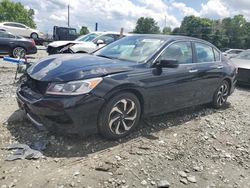 Salvage cars for sale at Mebane, NC auction: 2016 Honda Accord EX
