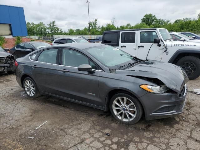 2017 Ford Fusion SE Hybrid