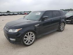 Salvage cars for sale from Copart San Antonio, TX: 2014 Land Rover Range Rover Sport HSE