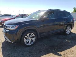 Salvage cars for sale at Greenwood, NE auction: 2021 Volkswagen Atlas SE