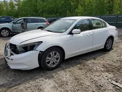 Salvage cars for sale at Candia, NH auction: 2012 Honda Accord SE