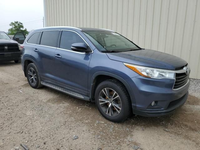 2016 Toyota Highlander XLE