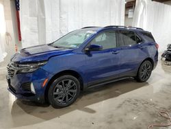 Salvage cars for sale at Leroy, NY auction: 2023 Chevrolet Equinox RS