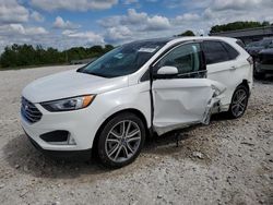 Salvage cars for sale at Wayland, MI auction: 2021 Ford Edge Titanium