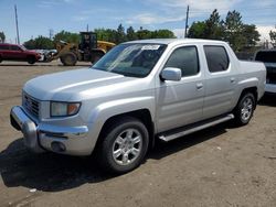 Salvage cars for sale from Copart Denver, CO: 2006 Honda Ridgeline RTL