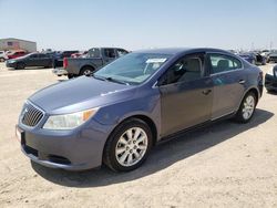 Salvage cars for sale at Amarillo, TX auction: 2013 Buick Lacrosse