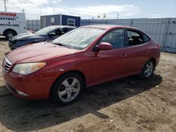 Salvage cars for sale from Copart Greenwood, NE: 2010 Hyundai Elantra Blue